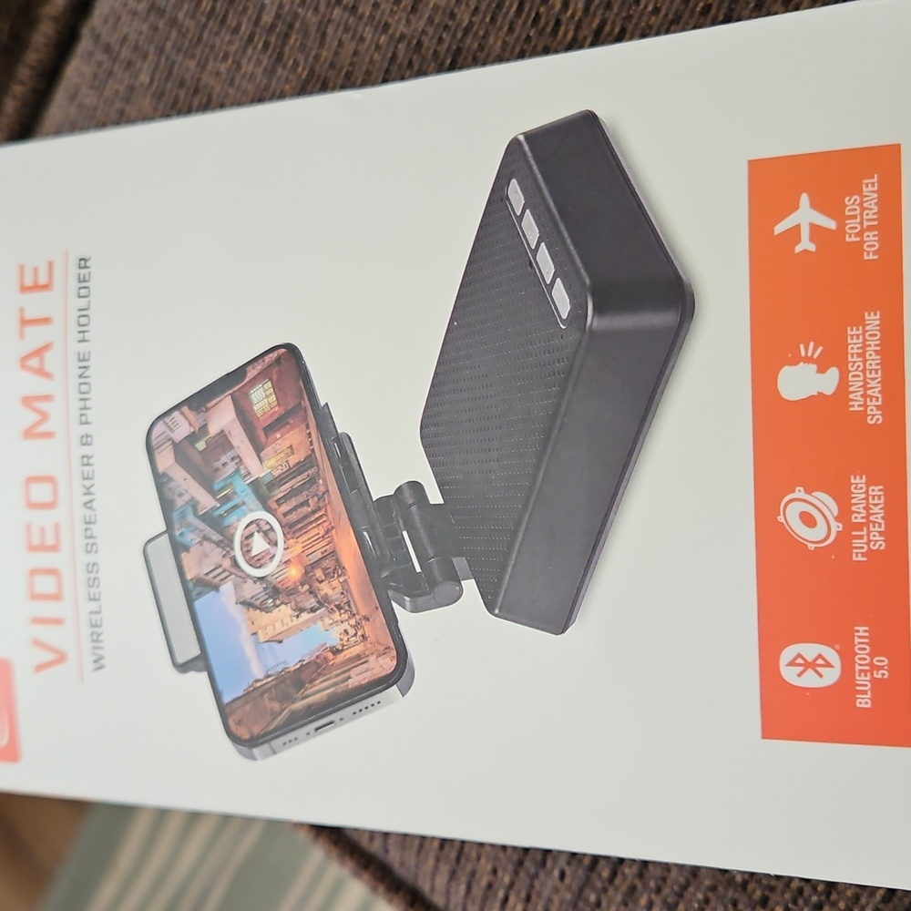 ILIVE Video Mate Wireless Speaker & Phone Holder